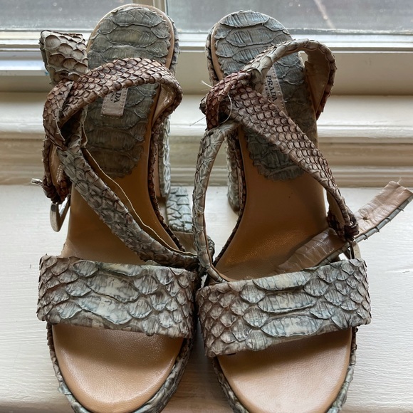 Prada vintage python sandal heels - Picture 5 of 5